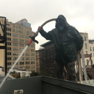 BAC cooling tower cleaning