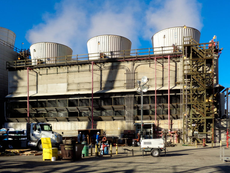 Cooling tower inspection