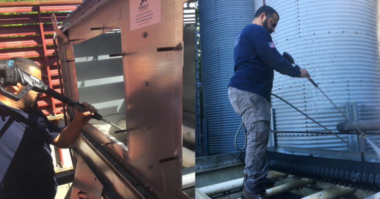 cooling tower cleaning